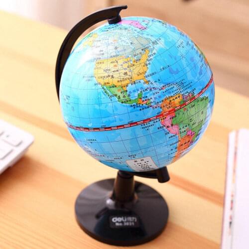 3032 student globe teaching edition 14.2cm childrens standard learning world topographic map