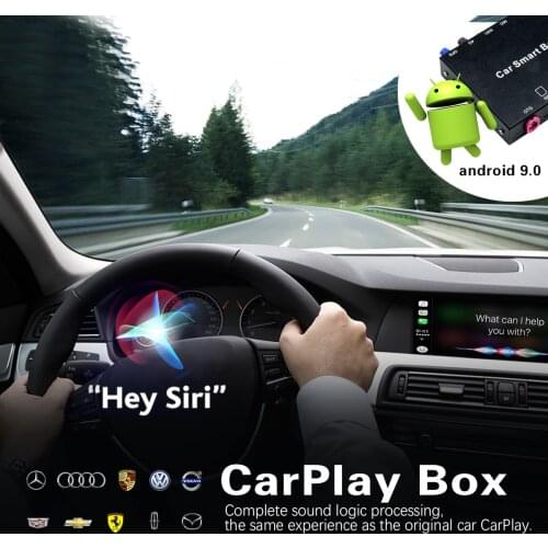 CarPlay Android box 9.0system Qualcomm PICASOU CarPlay AI Box 4+64G for Audi/Benz OEM screen support 99% of models on the market