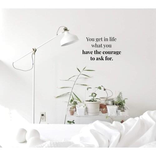 Exquisite English Quotes Wall Stickers Modern Fashion Wall Sticker For Baby Kids Rooms Decor Decoration Murals
