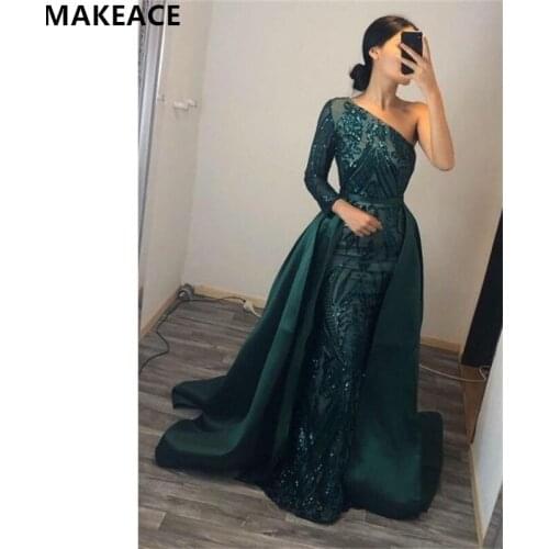 Женские платья на одно плечо MAKEACE China At AliExpress