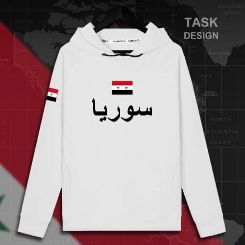 Syrian Arab Republic Syria SYR Arabic mens hoodie pullovers hoodies men sweatshirt new streetwear clothing Sportswear tracksuit
