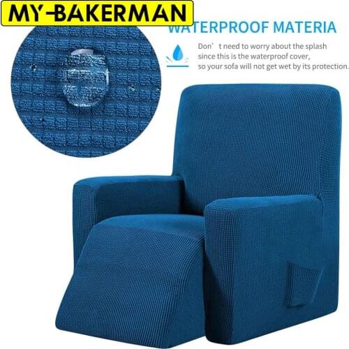Armchair Soft Chair Covers Furniture Protector Non-slip Recliner Chair Cover Protector Elastic All-inclusive Massage Sofa Cover
