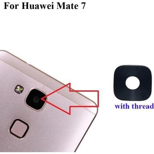 New For Huawei Ascend Mate 7 Replacement back rear camera lens glass MT7-TL10 MT7-CL00 MT7-TL00 glass lens For Huawei Mate7 MT7
