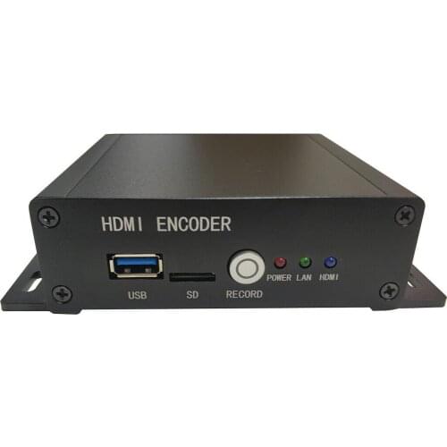 4K@30fps H.265 HDMI Video Encoder with Audio IN via http rtsp rtmp udp to IPTV Stream