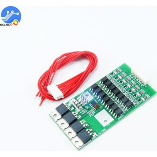 Bms 7S Li-ion Lithium 18650 Battery Protection Board 24V 20A Battery Balancer With Matching Cable Automatic Protection Function