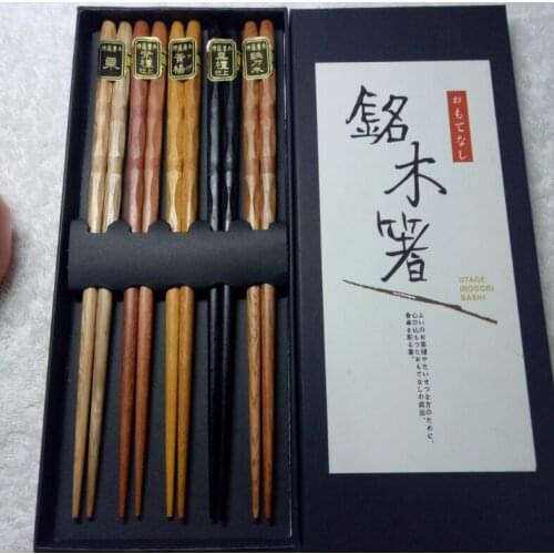100 pairs INon-slip wood chopsticks