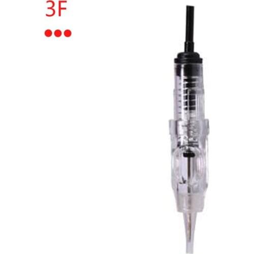Cartridge Needles Tattoo 20Pcs Flat Permanent Makeup Eyebrow Lip Eyeliner Microblading Needles for Machine Power Supply Tools
