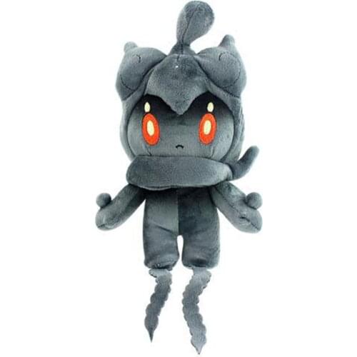 25CM Pokemon Games Marshadow Soft Stuffed Animal Doll Cute Animation Peripheral Cosplay Plush Toys Birthday Present For Child