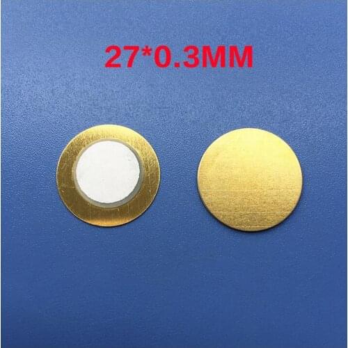 27MM piezoelectric buzzer piece copper