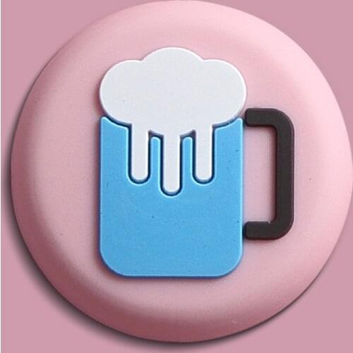 Childrens cartoon refrigerator magnet souvenirs cute and interesting refrigerator silicone magnetic sticker decoration