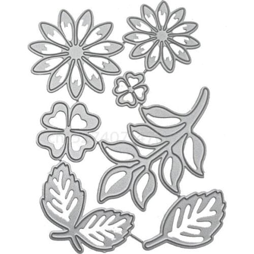 Various Leaves Metal Cutting Dies Stencil DIY Scrapbooking Album Paper Card Template Mold Embossing Craft Decoration