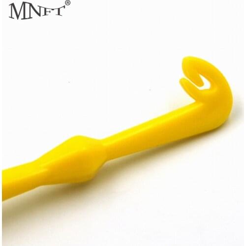 MNFT 2PCS* Plastic Fishing Hook Tyer & Hook Remover / Disgorger Tool Fast Knot Tying Random Colors