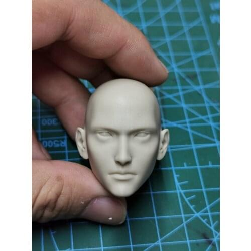 1/6 Scale the Last Fantasy Tseng Unpainted Head Male Head Models for Toys Gifts Collections DIY