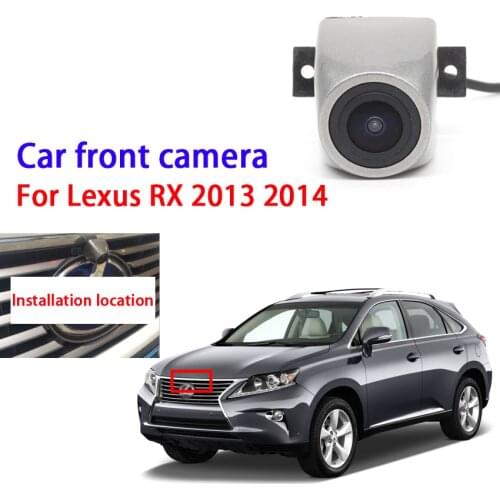 Parking Accessories Logo Car Front Camera For Lexus RX 2013 2014 HD Waterproof Night Vision CCD high quality