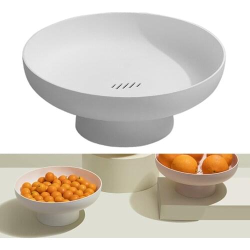 Fruit Snack Tray Rack Drainer Basket Kitchen Tool for Vegetable Nuts Bread