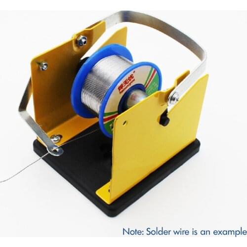 Solder Reel Stand (Solder Roll Not Included) Solder Dispenser Reel Stand Holder Soldering Wire Spool for Soldering Width 72mm
