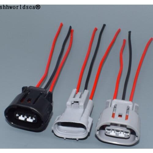 Shhworldsea 3 Pin Female Male 090 TS Alternator Wire Connector For Toyota Lexus 6188-0282 6189-0443