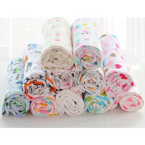 Super Soft Multi Color Baby Blanket Winter Cartoon Pattern Newborn Swaddle Wrap Blanket & Swaddling
