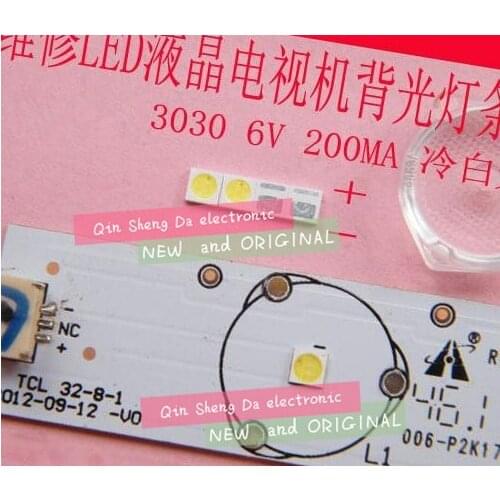 LED Backlight High Power LED 1.8W 3030 6V Cool white 150-187LM TV Application 3030 smd led diode