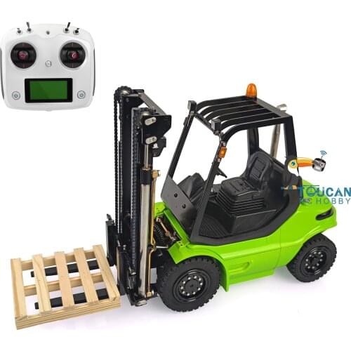 1/14 LESU RC DIY Model Linde Forklift Transfer Car Truck ESC Motor Radio Painted THZH0778-SMT1