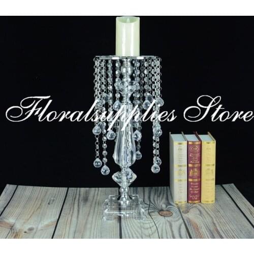 10PCS Wedding/Table Centerpieces Flower/Floor Vases Metal Road Lead Silver Flower Stand/Pot/Rack for Wedding/Party Decoration