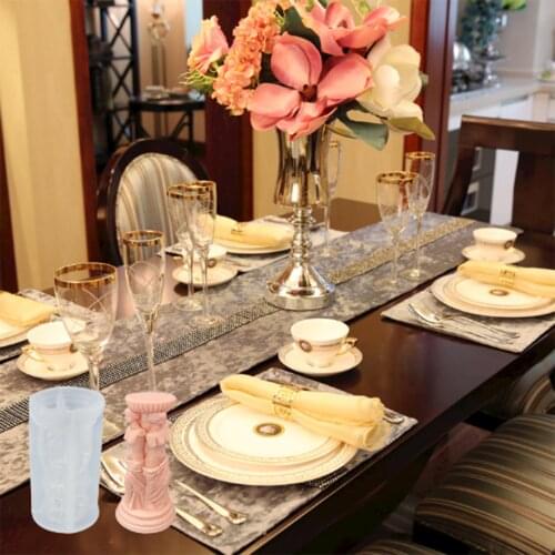 3d Art Body Candle Mold Female Candle Silicone Mold Fragrance Human Shaped Venus Goddess Candle Making Wax Plaster Mould