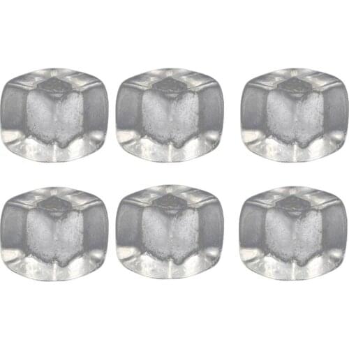 6pcs Reusable Whisky Ice100% Natural Whiskey Stones Sipping Wine Beer Cooler Non-toxic Safe Wedding Gift Favor Christmas Bar