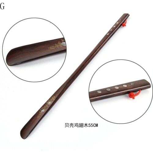 9 Styles Professional Wooden Shoe Horn Flexible Long Handle Shoehorn Useful Shoe Lifter Professional Shoe Spoon Home Tools