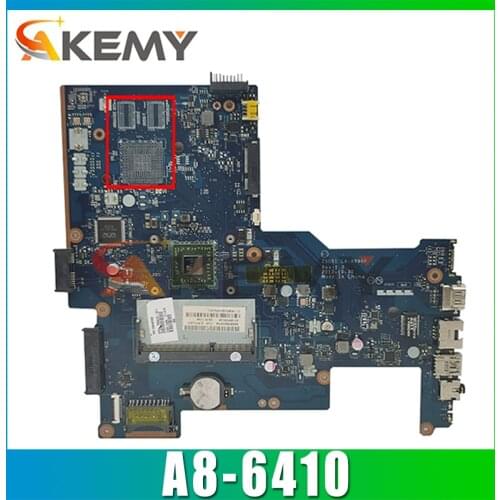 AKemy Laptop motherboard For HP Pavilion 15-G 255 G3 Core A8-6410 Mainboard ZSO51 LA-A996P 765093-001 764260-001 764260-601