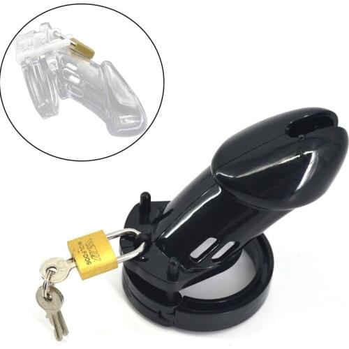 CB6000S/CB6000 with 5 Size Rooster Cage Chastity Device Ring Penis Lock Chastity Belt SM Adult Game Locking Sex Toys For Men Gay