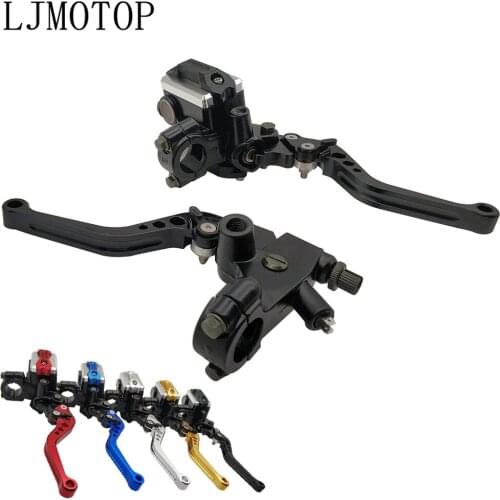 CNC Motorcycle Brake Clutch Levers Master Cylinder Reservoir Set For Honda MSX 125 CB650R CB125R XADV X ADV 750 X11 ST1300