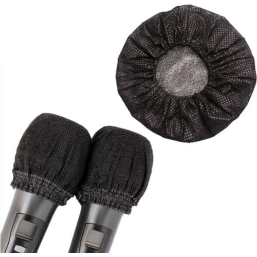 Top Deals 800 PCS Disposable Microphone Cover, Windsn No-Woven Protection Cover for U-Shaped and O-Shaped Microphone Studio