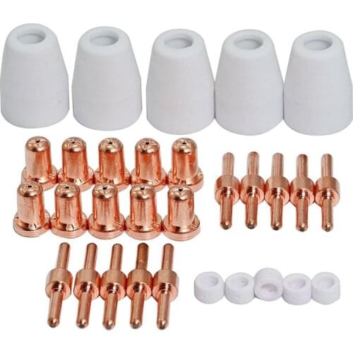 GTBL for PT-31 LG-40 Plasma Cutter Cutting Torch Consumables KIT Extended 30Pcs