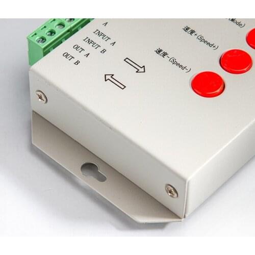 SD Card T-1000S LED Pixel Controller Programmable Dimmer,DC5-24V,Max 2048Pixels,Support WS2801,WS2811,SK6812,UCS1903,LPD6803 Etc