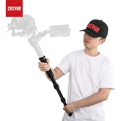 ZHIYUN Original Mini Telescopic Monopod with Sponge Grip for Weebill Lab/ Smooth 4/ Crane Plus/ Crane-M Gimbal Acceossries