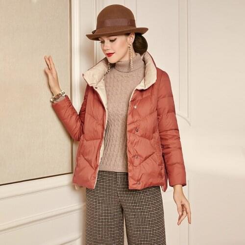 High Quality 90% White Duck Down Womens Down Jackets Korean Short Female Winter Parkas Warm Womens Coat Ropa Mujer Zjt1464