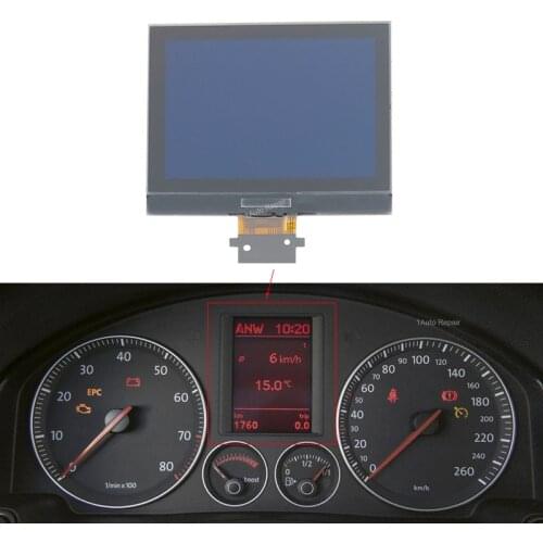 LCD Display Screen For Instrument Cluster For VW Golf V MK5 Jetta Touran Passat EOS US Model VDO Dashboard Pixel Repair