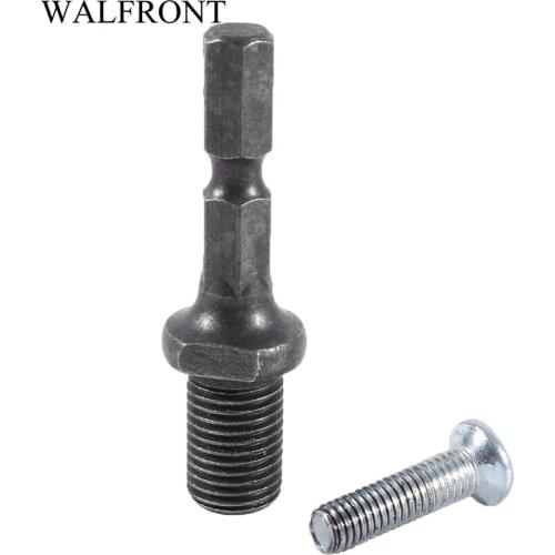 1/4" Drill Chuck Connecting Chuck Hex Shank Drill Bits Tool Chuck Adapter Rod Hex Thread 3/8"-24UNF Drill Bits Power Tools New