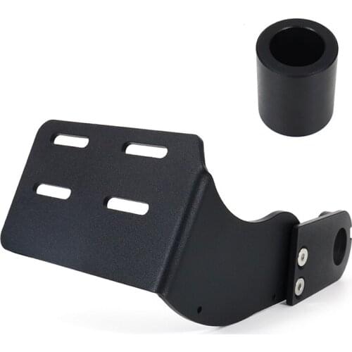 Side Mount Licence Plate Bracket Fit For Harley Softail Fat Bob Slim Breakout FXDRS FXDR FXBRS Low Rider Fender Eliminator Side