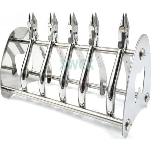 Dental Stainless Steel Stand Holder for Orthodontic Pliers Forceps Scissors Dentist Oral Tool Holder Mount Dentistry Dental Tool