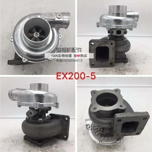 Excavator Parts 6BG1 Engine Super Charger Excavator Turbocharger for Hitachi EX200-5