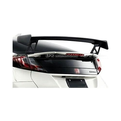 For Honda Civic FK2 MU Style FRP Finished Rear GT Spoiler Wing Accessories Fiberglass Trunk Wing Drift Splitter Bootlid Tuning