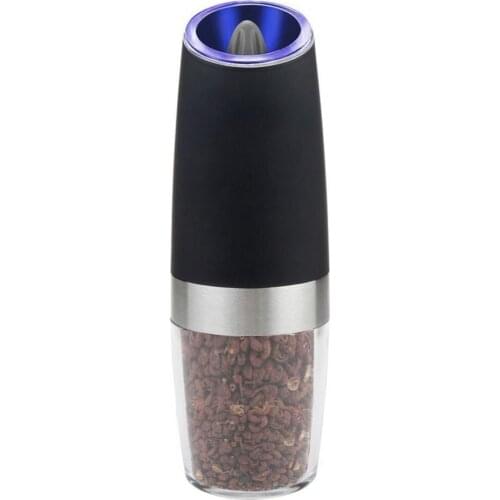 Pepper Electric Pepper Grinder Large Capacity Simple Battery Powered Electric Spice Grinder Kitchen Herb Spice Grinding Tools