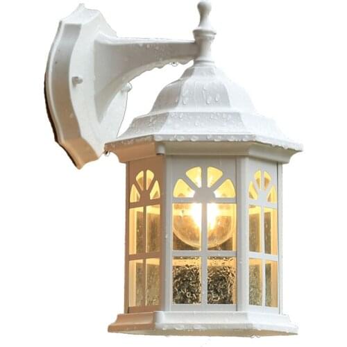 European balcony balcony wall enclosure outdoor waterproof and antirust outdoor wall lamp