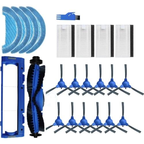 HEPA Filter Main Roller Brush Side Brushes Mop Cloth Rags for Cecotec Conga 1090 Robot Vacuum Cleaner Replace Parts Accessories
