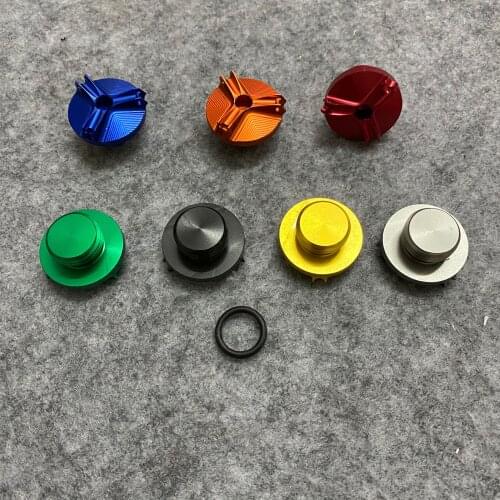 Motorcycle CNC Engine Oil Filter Cup Plug Cover Oil screw cap For HONDA CB300F CBR250R CBR300R 400X CB400F CB400SF CBR400R CB500
