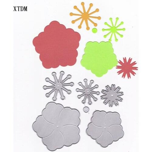 Metal Beautiful big flower paper die cutting dies for Scrapbooking/DIY Easter wedding Halloween Easter card