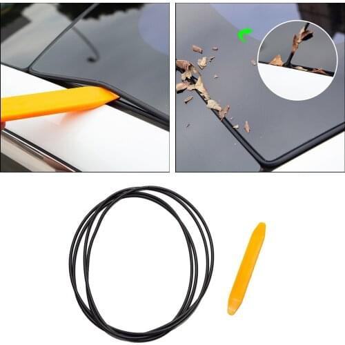 Upgraded Wind Noise Reduction Kit Sunroof Seal Strip for Tesla Model 3