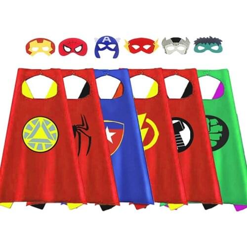 Superhero Capes Haloween Costumes Superhero Anime Costume Party Favors Superhero Cosplay Costume