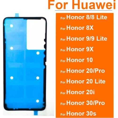 Sticker Adhesive Back Battery Housing Cover Glue Tape For Huawei Honor 8 8X 9 9X 10 20 20i 30 30S Pro Lite Replacement Parts